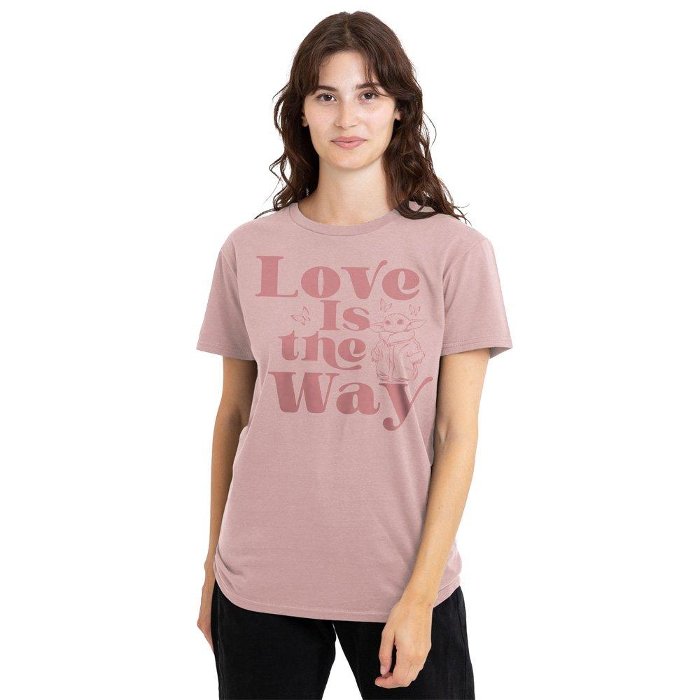 Rose - Star Wars - Love Is The Way T-Shirt Powder Rose - 1