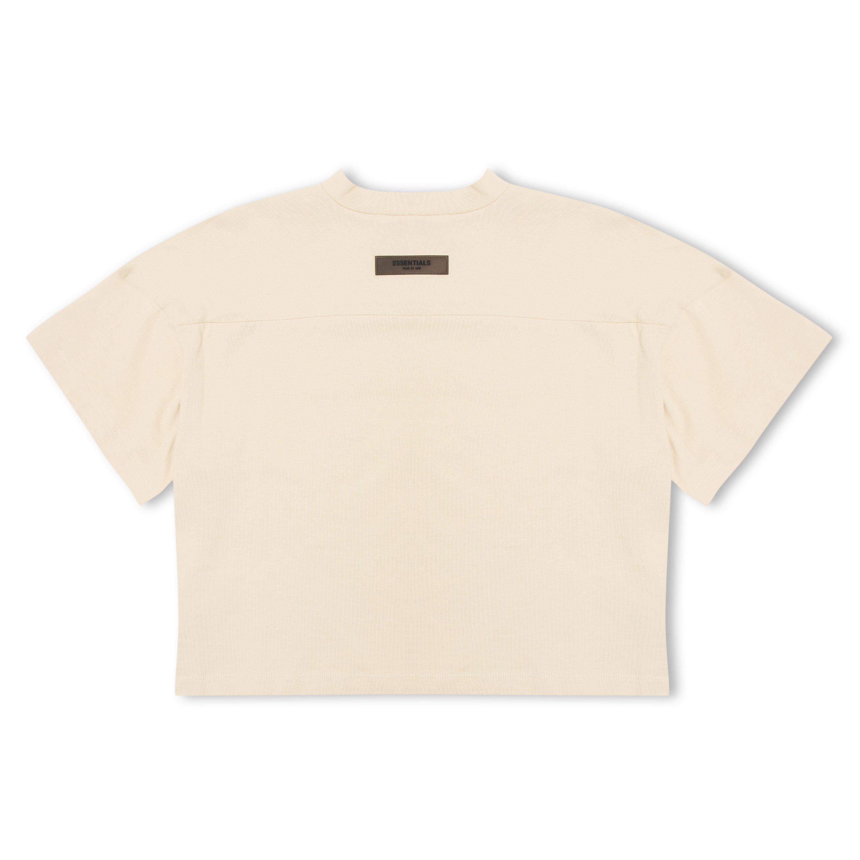 Wheat - Fear Of God Essentials - Unisex Kids' Football Tee Oversized Fit T-Shirt - 2
