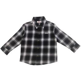 Star Long-Sleeve Flannel Patterned Shirt