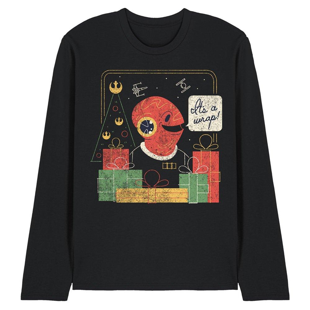 Black - Star Wars - Star Wars Retro Christmas Admiral Ackbar Wrap Trap - 1