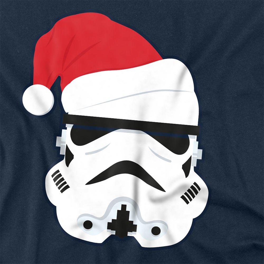 Navy - Star Wars - Star Wars Stormtrooper Christmas Santa Hat Long Sl - 2