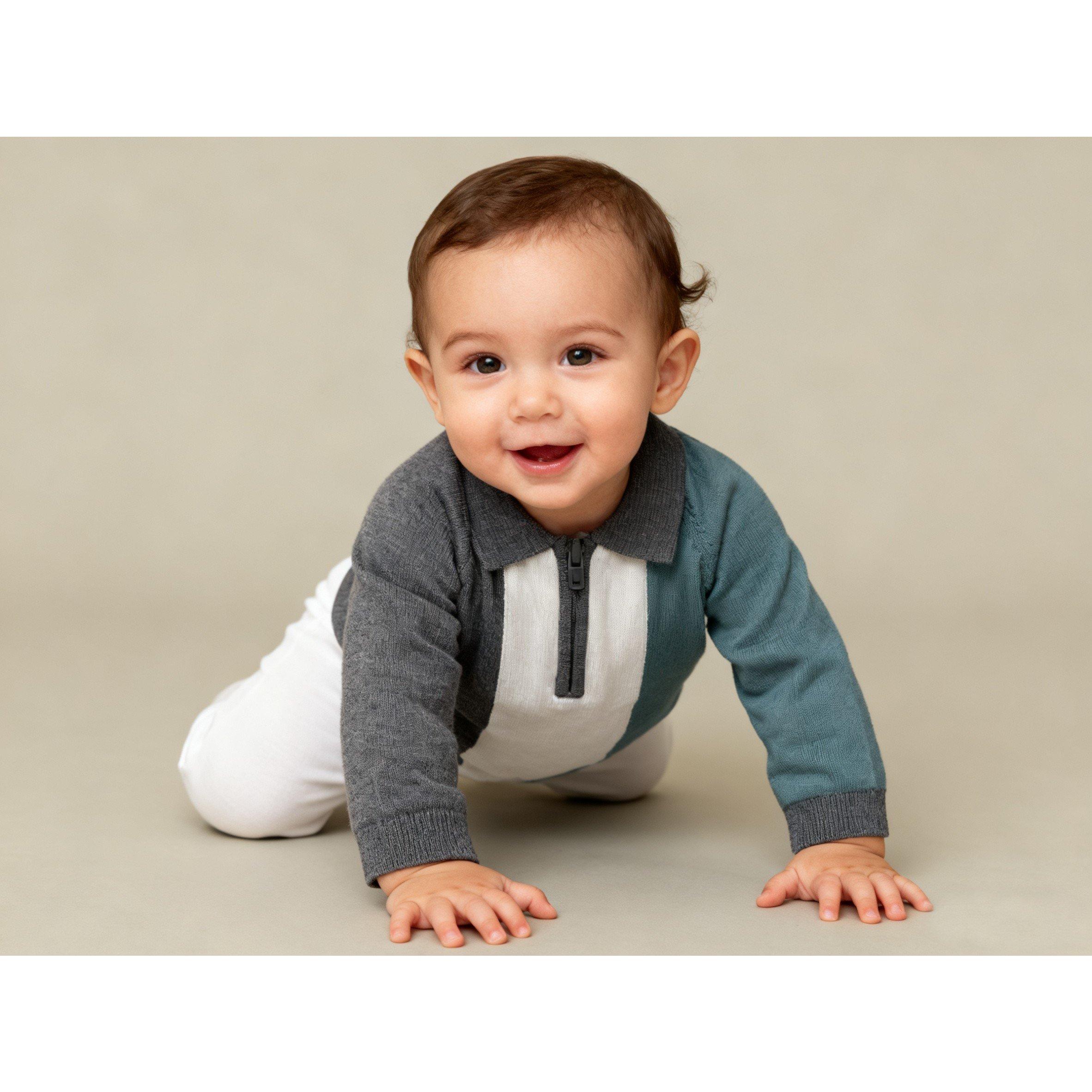 Multi - Pretty Green - Zip Polo Bb62 - 5