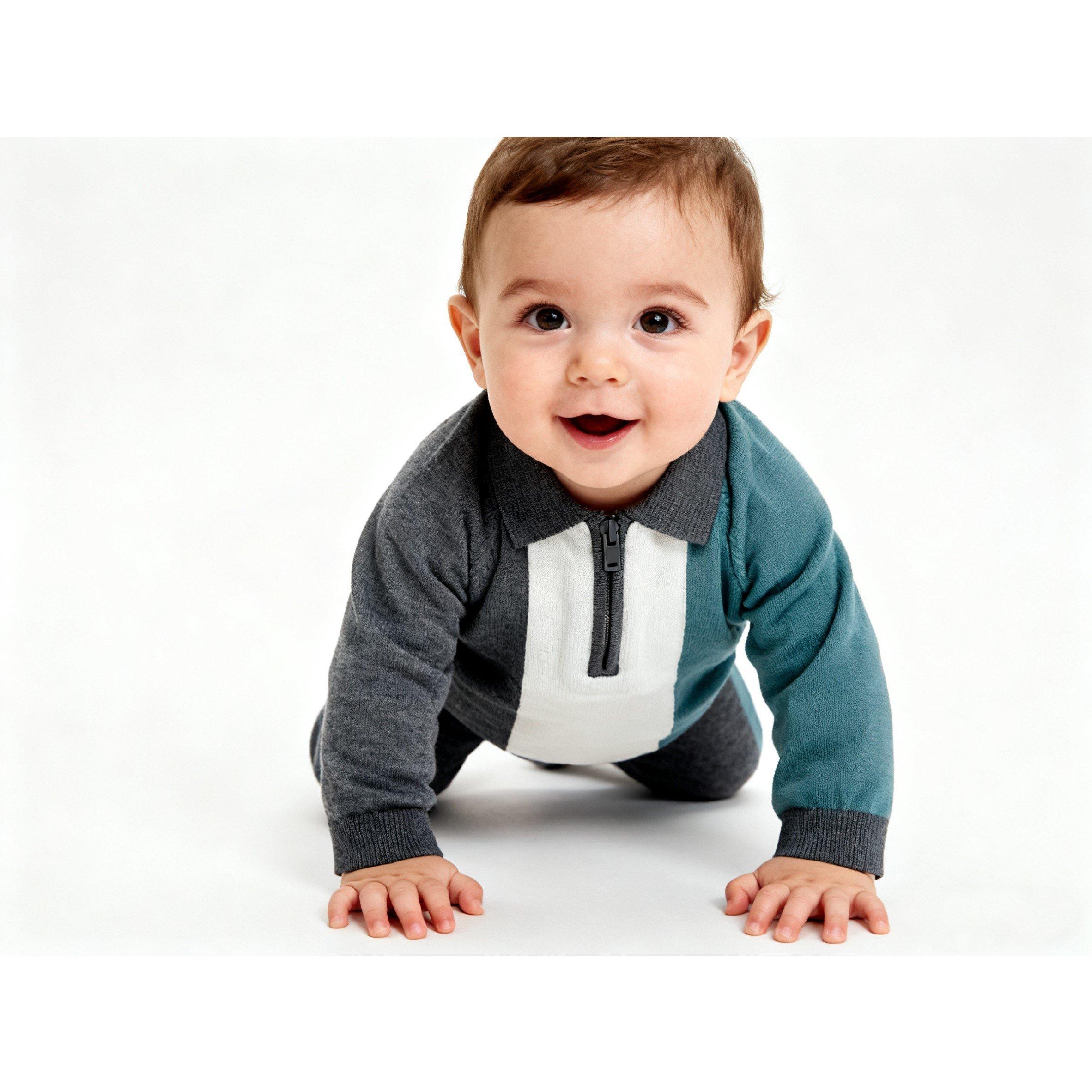 Multi - Pretty Green - Zip Polo Bb62 - 6