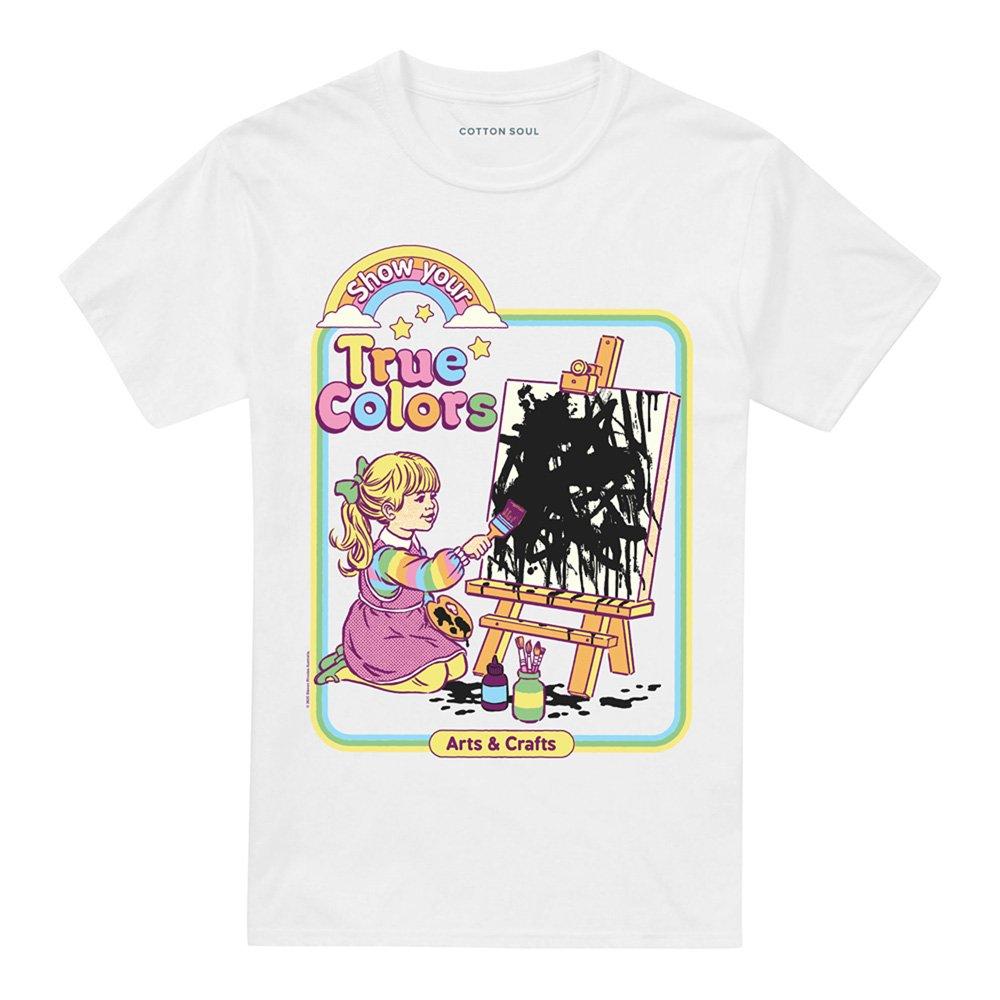 White - Steven Rhodes - Steven Rhodes Show Your True Colors T-Shirt White - 4