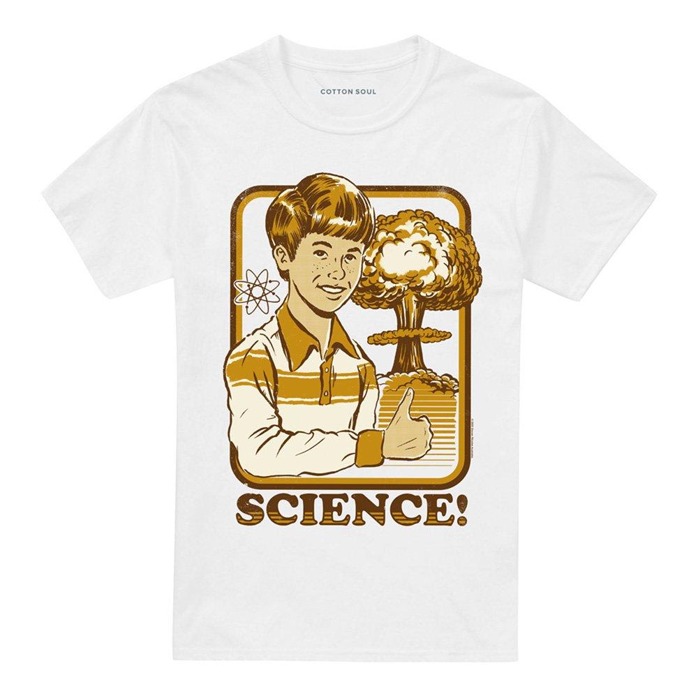 White - Steven Rhodes - Steven Rhodes Science T-Shirt White - 4