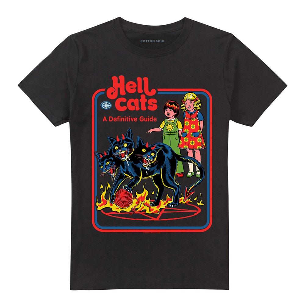 Black - Steven Rhodes - Steven Rhodes Hell Cats T-Shirt Black - 4