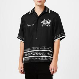 Amiri Records Bowling Shirt