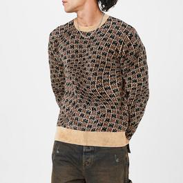 Amiri Monogram Knit Jumper