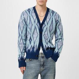 Amiri Mohair Blend Cardigan