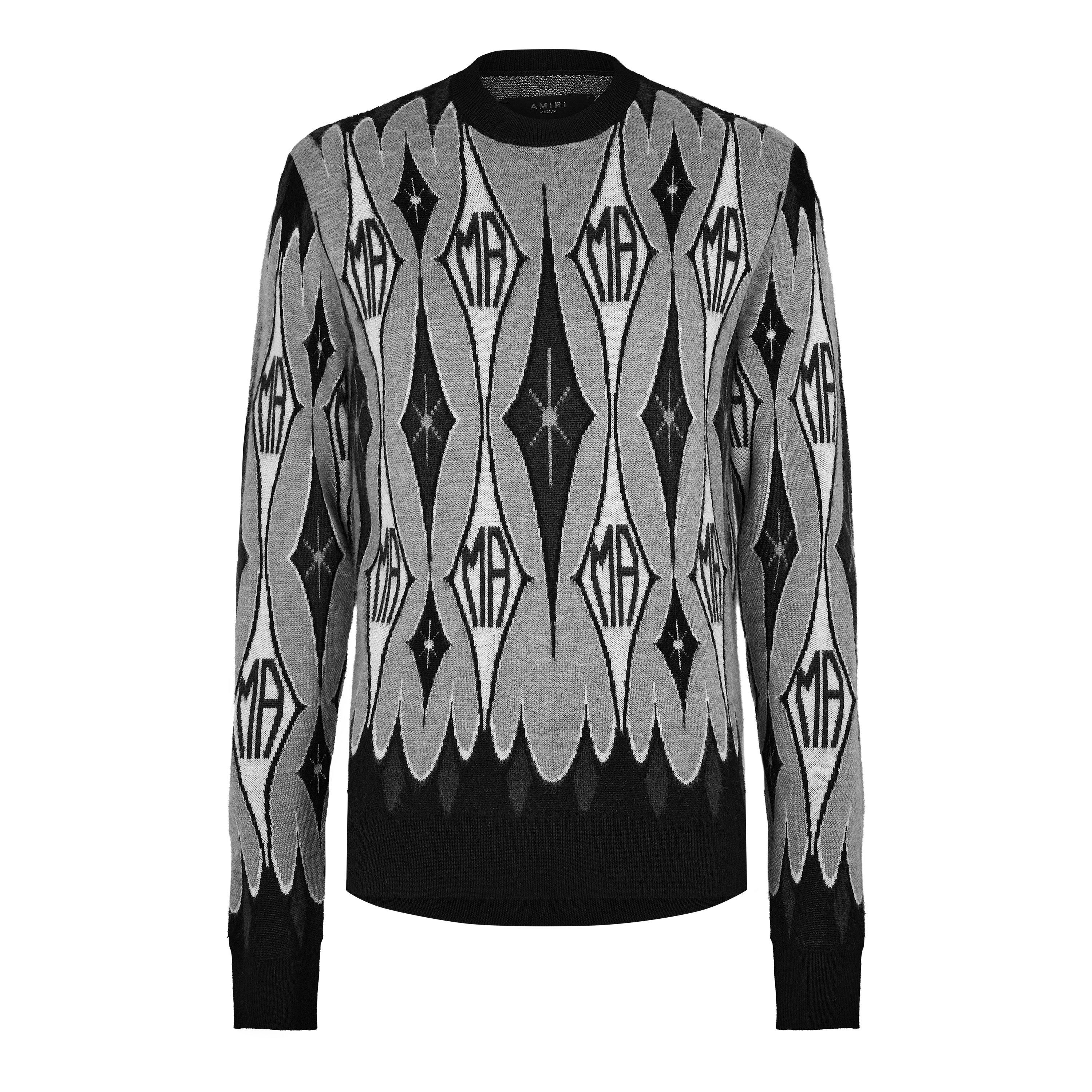 【AMERI】 UND MARBLE JACQUARD KNIT Ameri UND MARBLE JACQUARD KNIT（Ameri（アメリ）の「UND