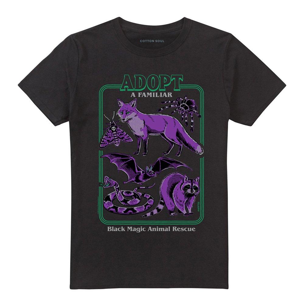 Black - Steven Rhodes - Steven Rhodes Adopt A Familiar Part 2 T-Shirt Bla - 4