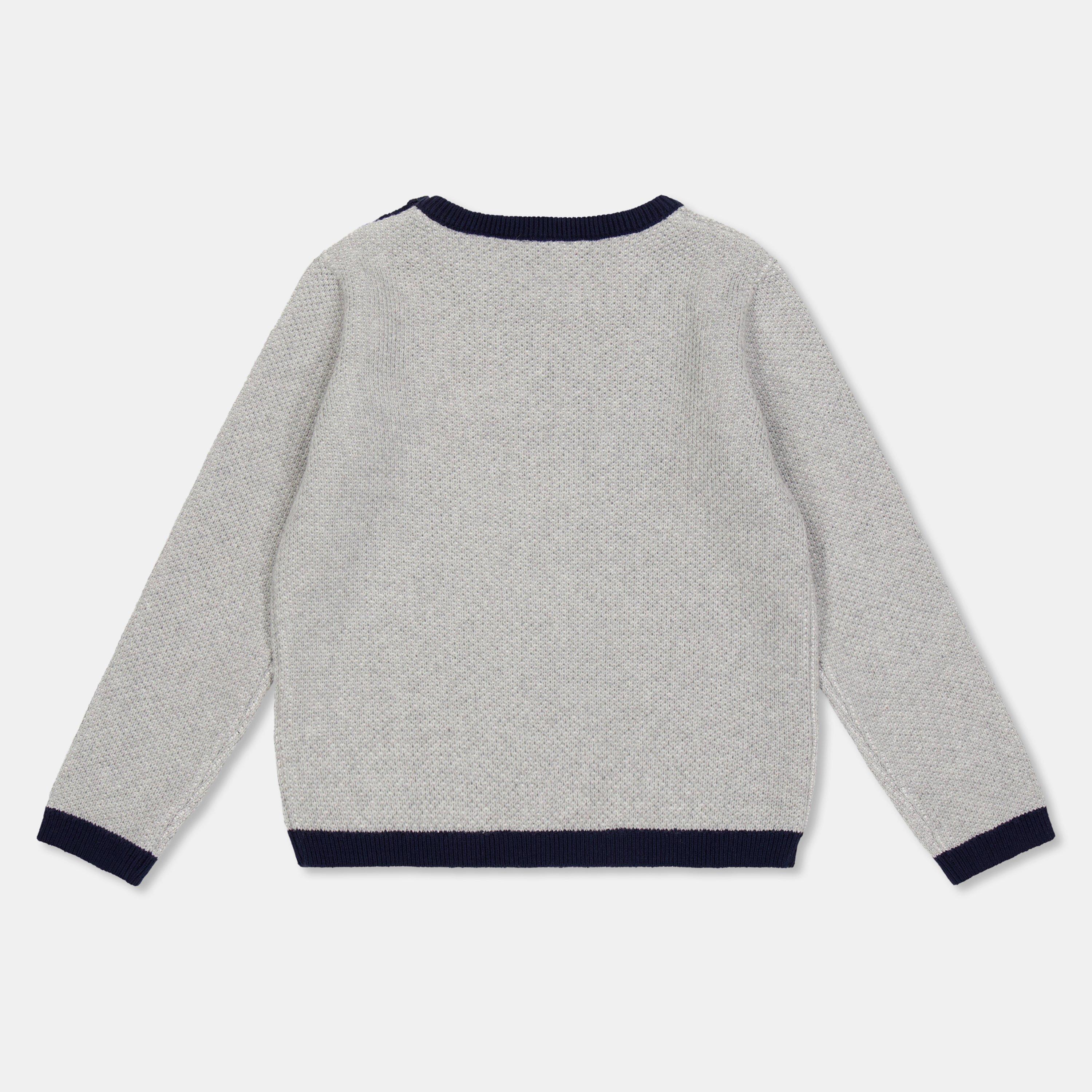 Grey Blue - Carrement Beau - Kids' Hoodie - 2