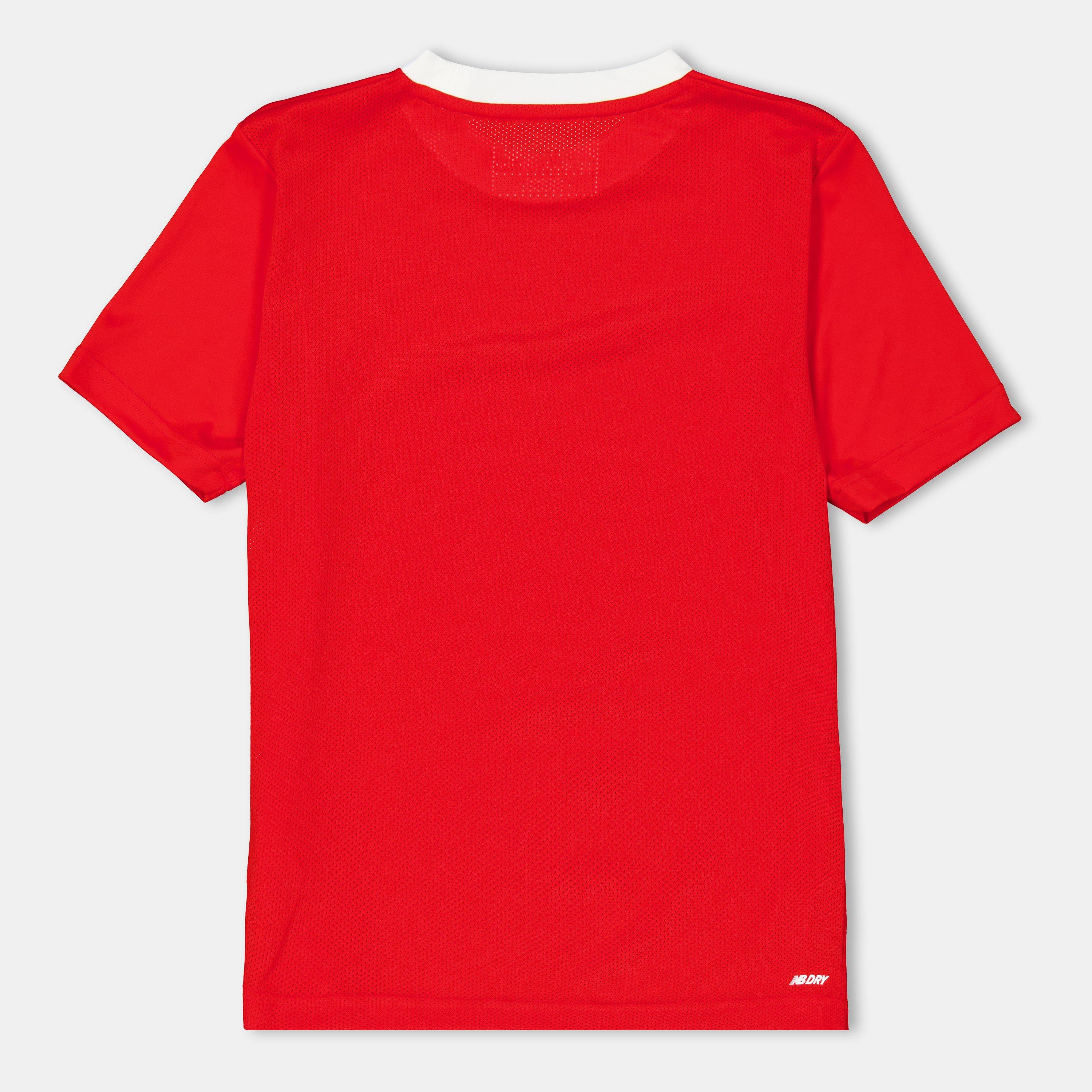 Hochrisiko-Rot - New Balance - Kids' Birch Short-Sleeve Performance T-Shirt - 2