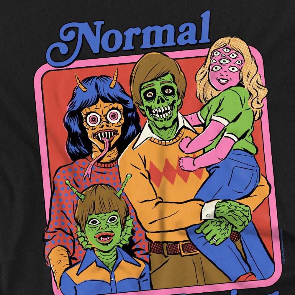 Black - Steven Rhodes - Steven Rhodes Normal Is Boring T-Shirt Black - 2