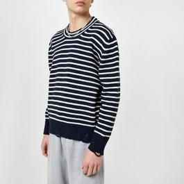 Ami Paris Striped Sailor Sweater