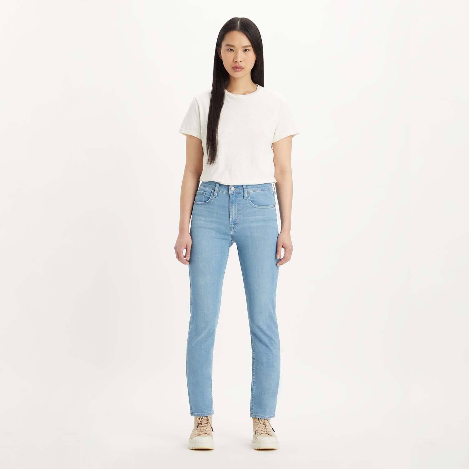 Levis Women's 724 High Rise Straight Rio Fate Jeans - Denim - 33R