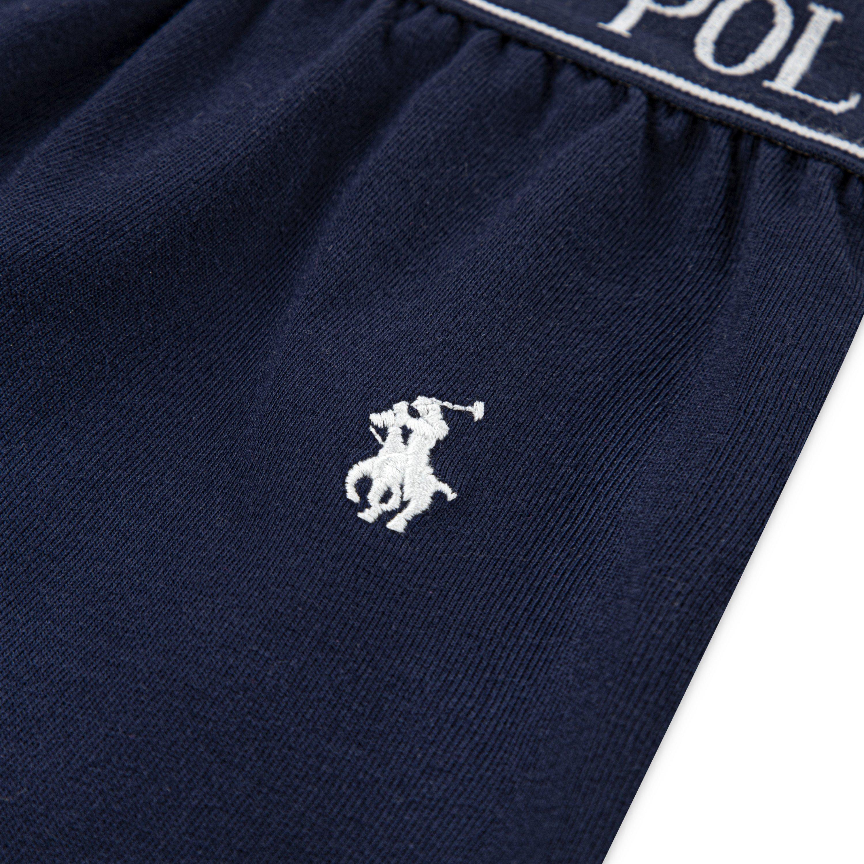 多睡眠障。未使用❗POLO RALPH LAUREN BP 2 170 POLO RALPH LAUREN Men's Reade Recycle Scuff Ii Slipper, Navy/White