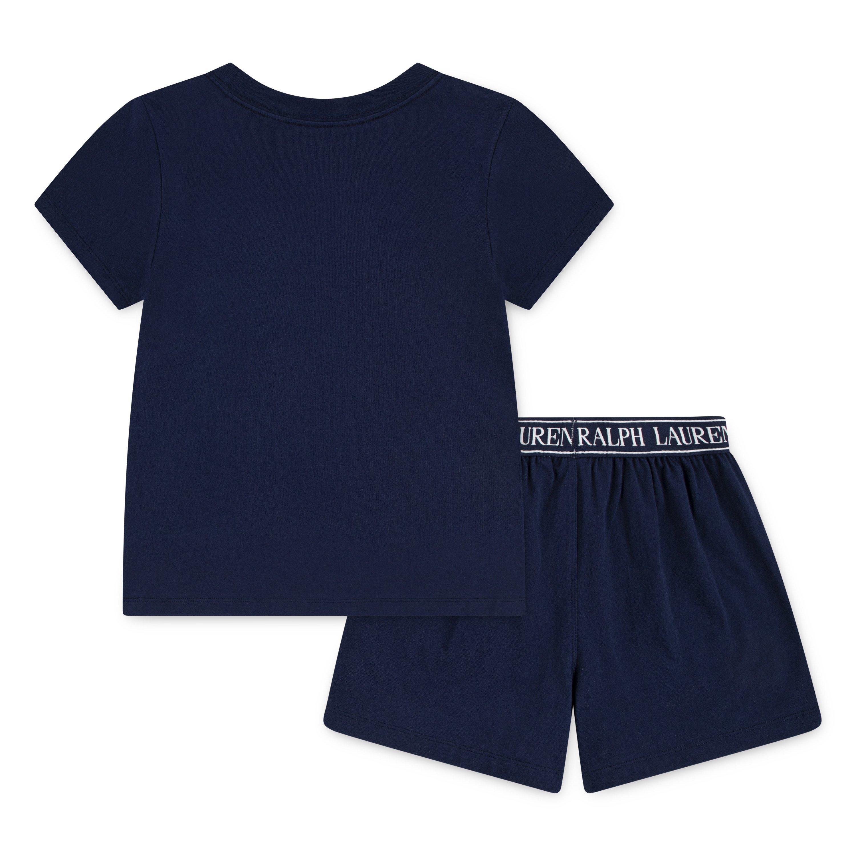 Navy BK9 - Polo Ralph Lauren - Kids' Short Sleeve Pyjama Set - 5