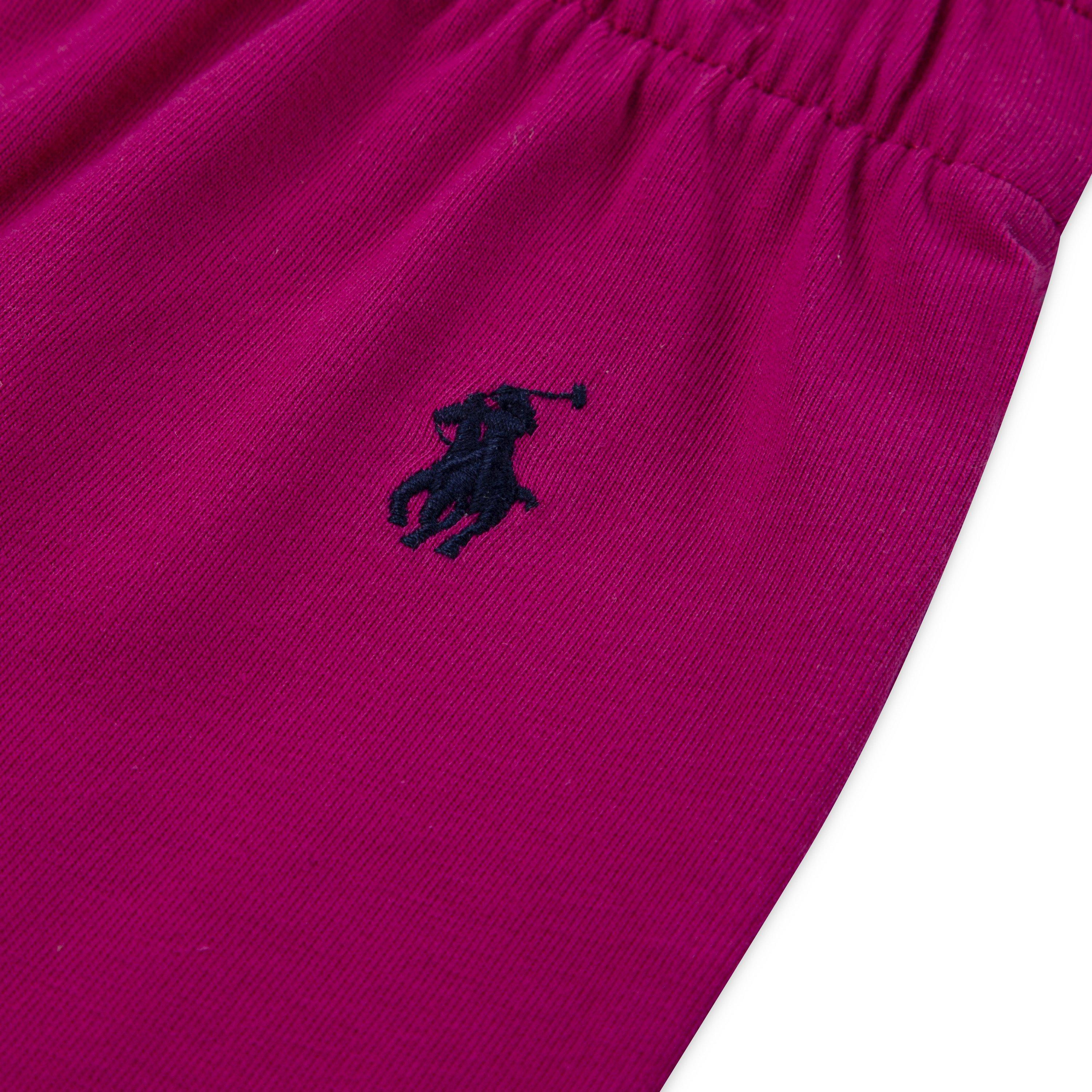 Preppy Pink AFX - Polo Ralph Lauren - Kids' Classic Long Sleeve Pyjama Set - 2