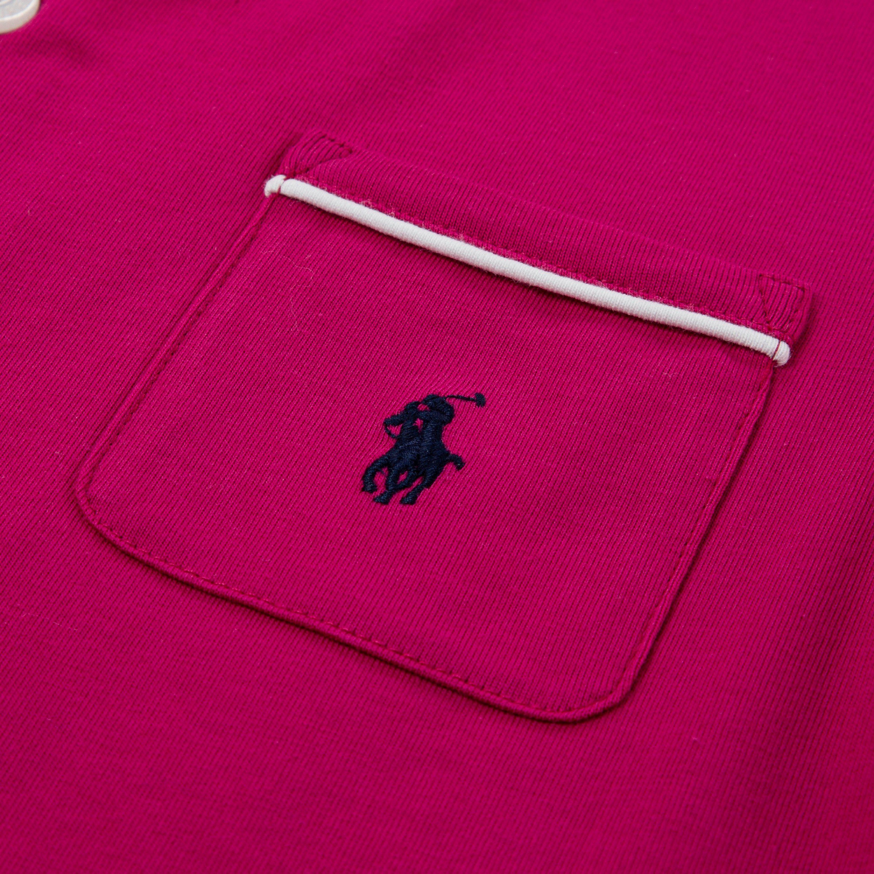 Preppy Pink AFX - Polo Ralph Lauren - Kids' Classic Long Sleeve Pyjama Set - 3
