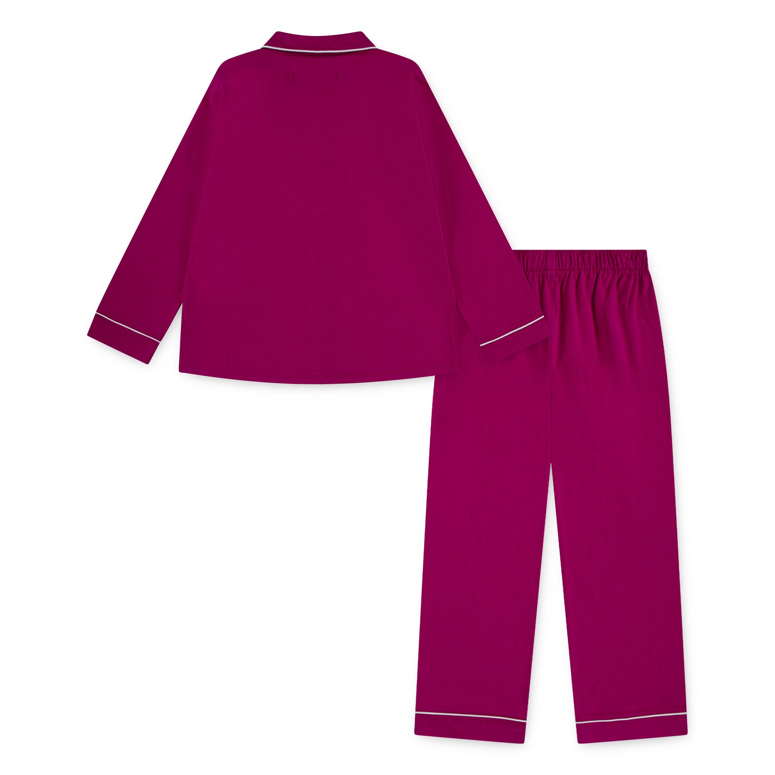 Preppy Pink AFX - Polo Ralph Lauren - Kids' Classic Long Sleeve Pyjama Set - 4