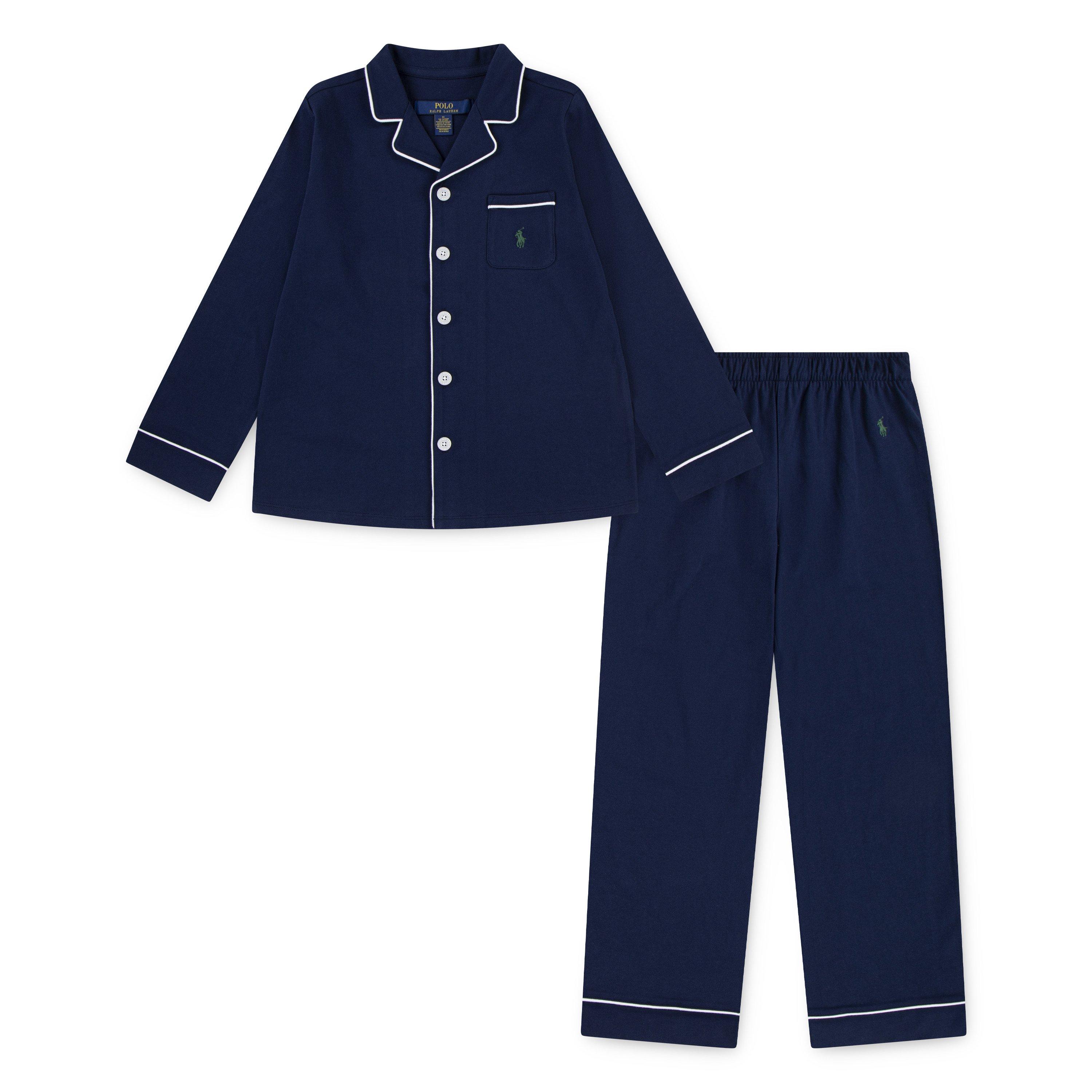 Navy BK9 - Polo Ralph Lauren - Kids' Classic Long Sleeve Pyjama Set - 1