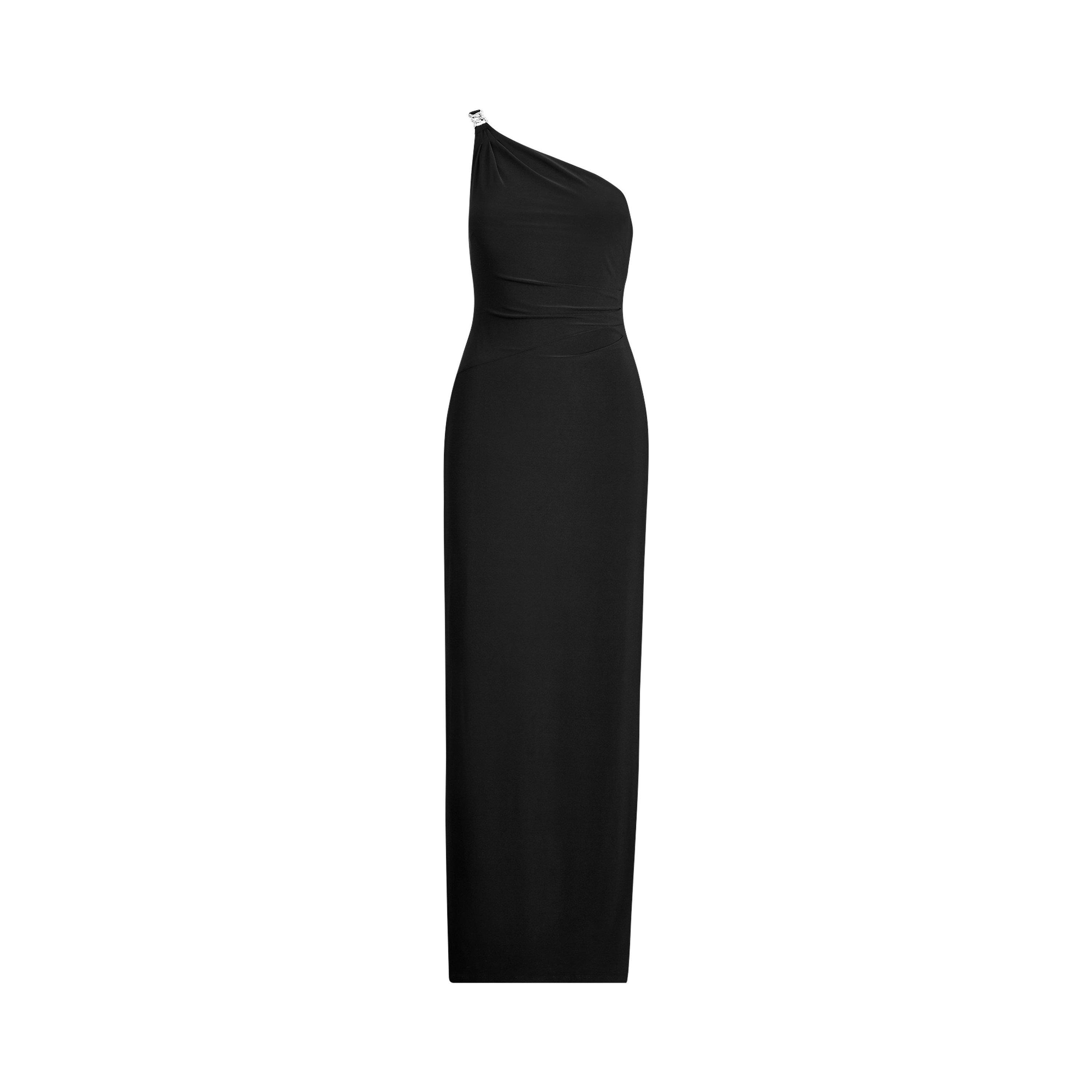 Lauren by Ralph Lauren Belina Evening Gown - Black - Size 14 (L)