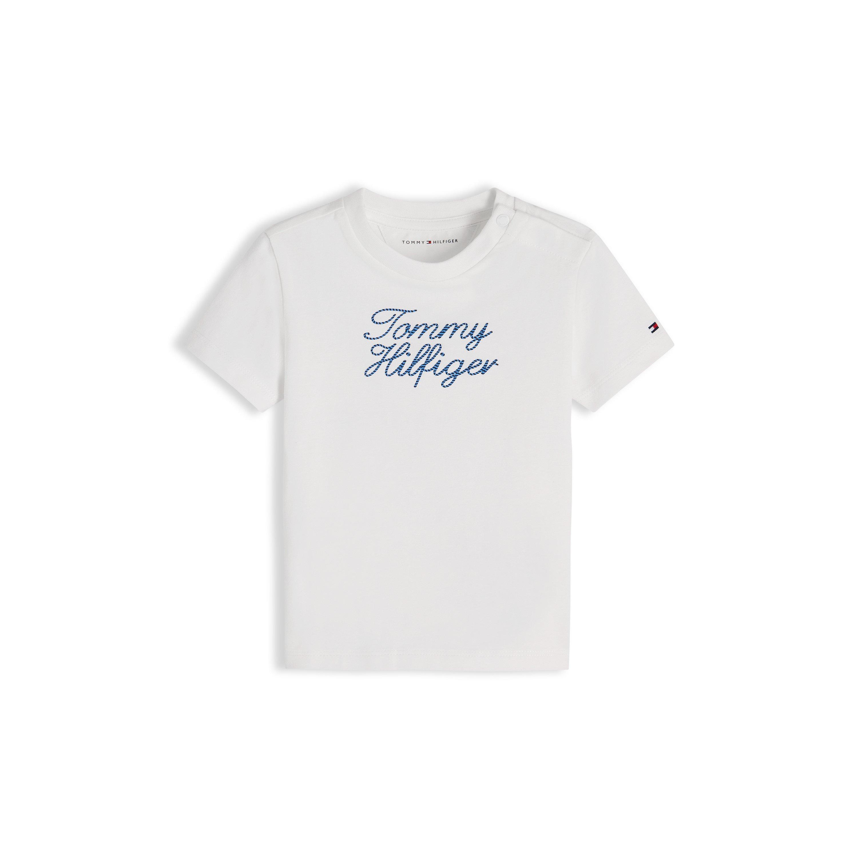 Weißes YBR - Tommy Hilfiger - Unisex Kids' T-Shirt - 1