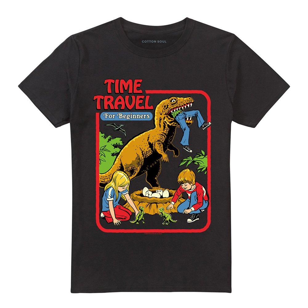 Black - Steven Rhodes - Steven Rhodes Time Travel T-Shirt Black - 4