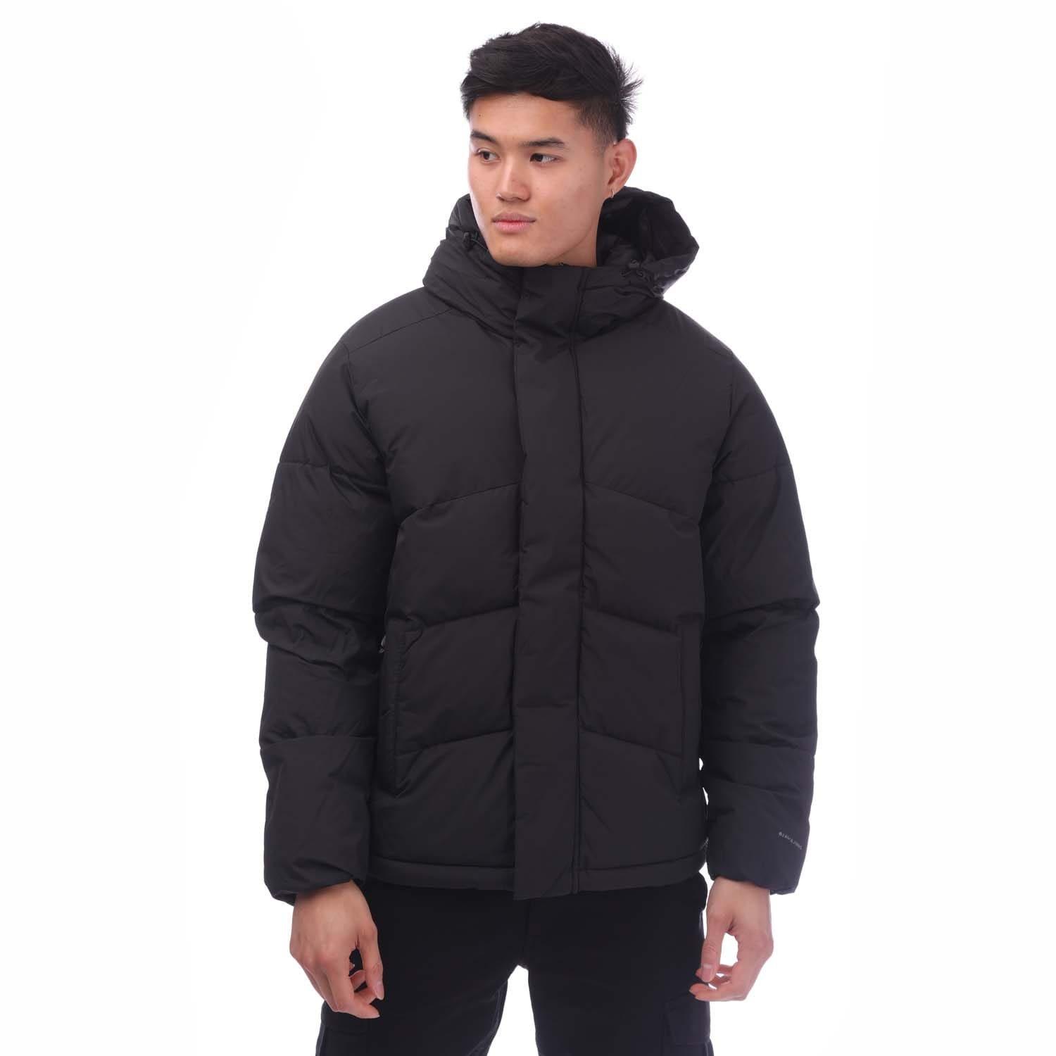 Black - Jack and Jones - Otis Puffer Hooded Jacket - 1
