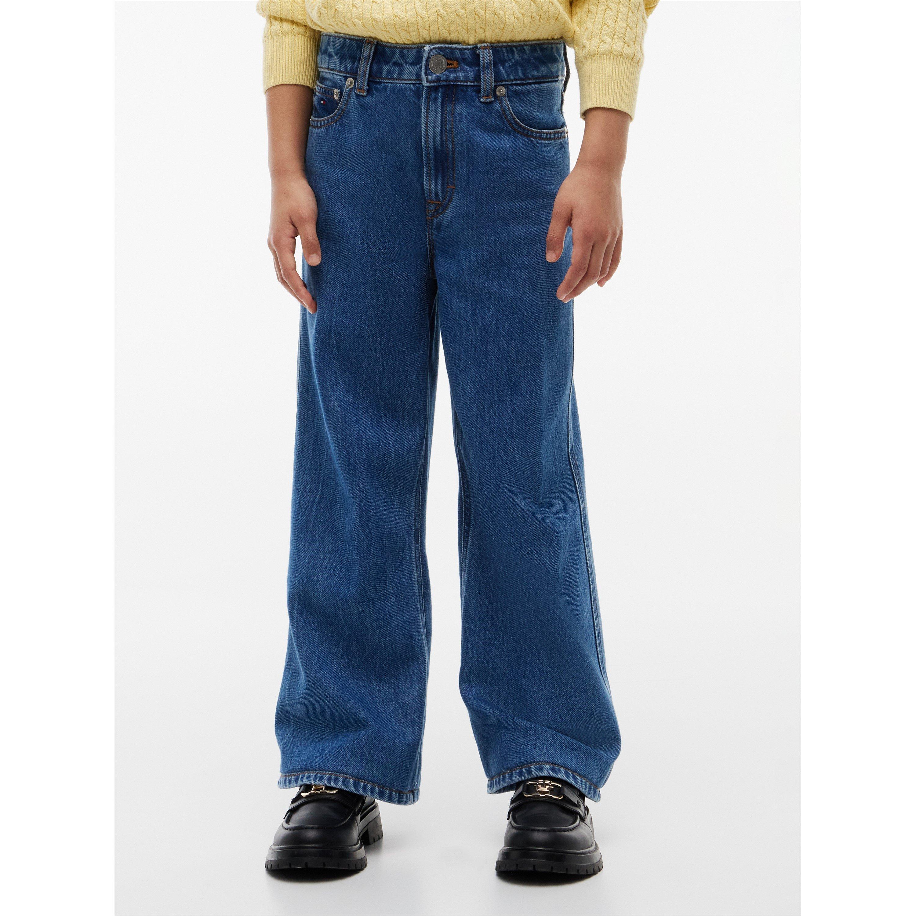 Denim 1A4 - Tommy Hilfiger - Kids' Wide Leg Jeans - 3