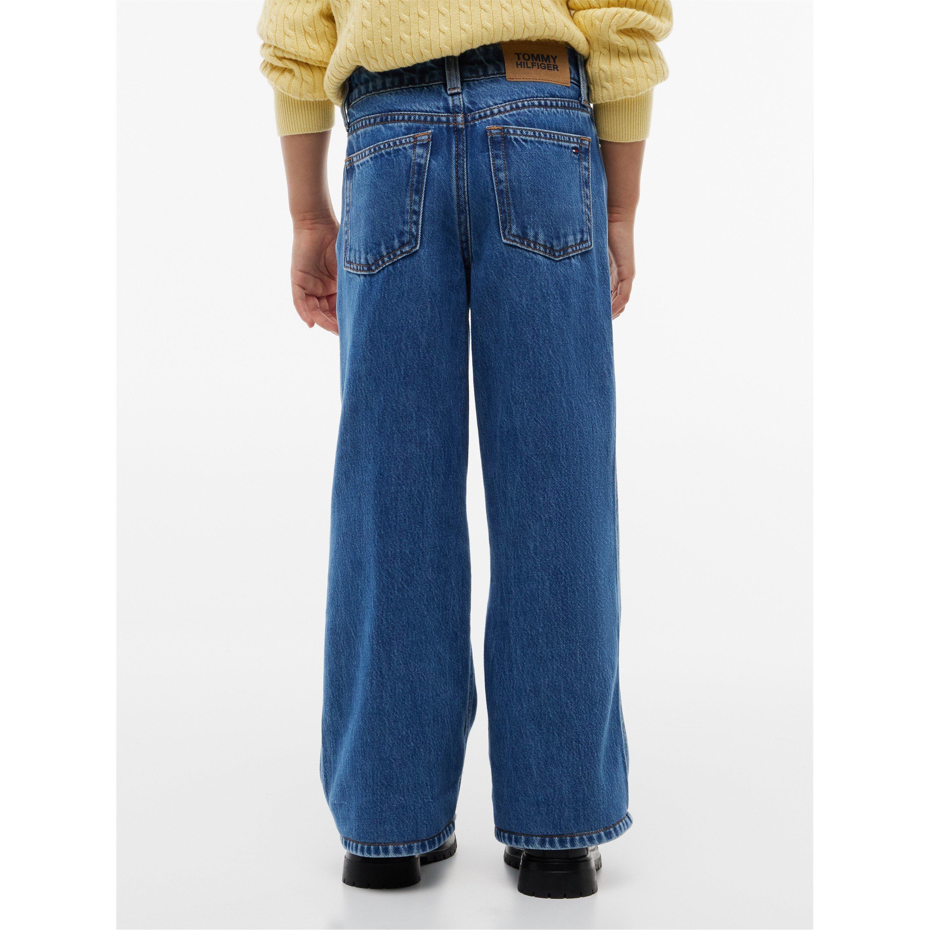 Denim 1A4 - Tommy Hilfiger - Kids' Wide Leg Jeans - 5