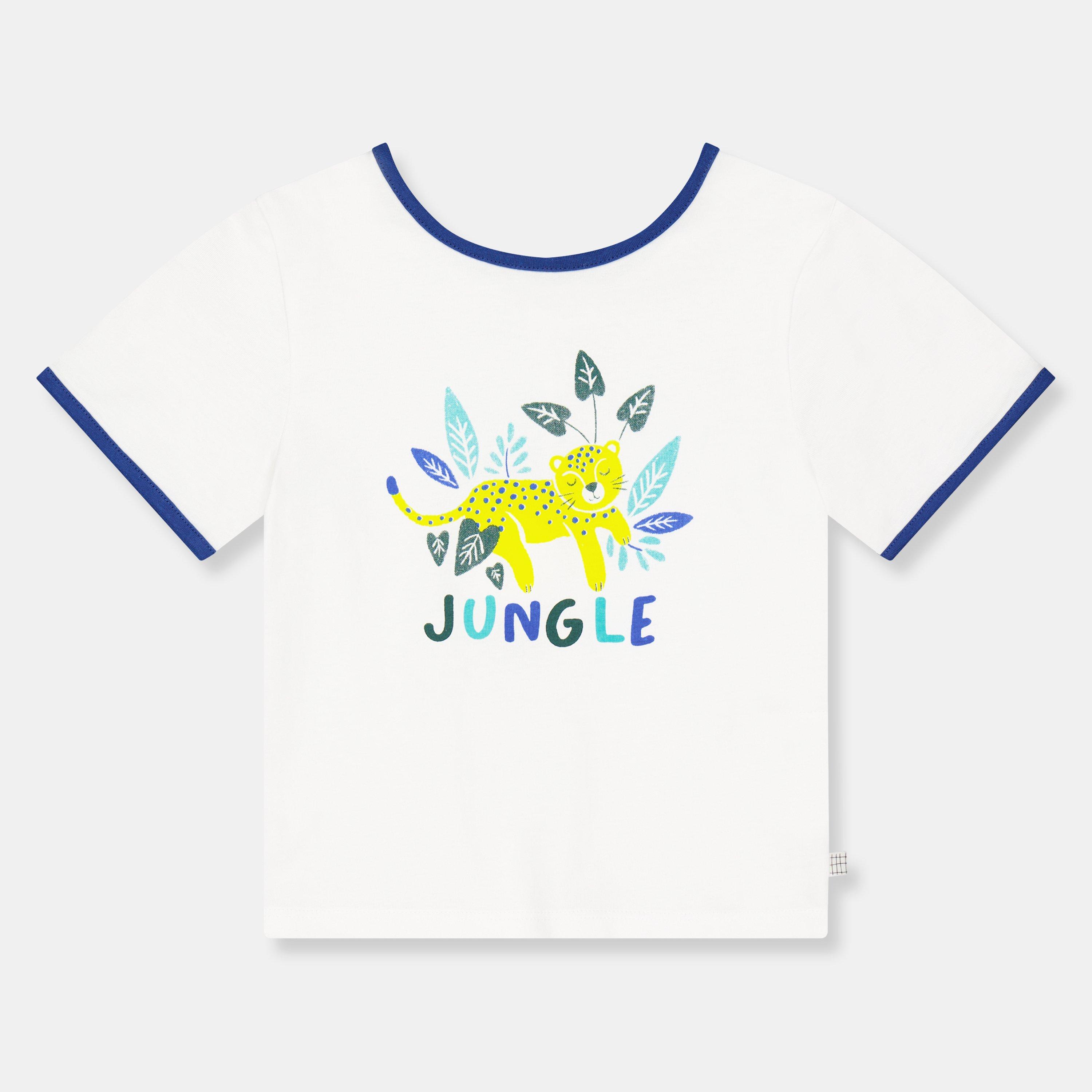 Carrement Beau  Infant Kids' Regular Fit Short-Sleeve T-Shirt - White - 6Y