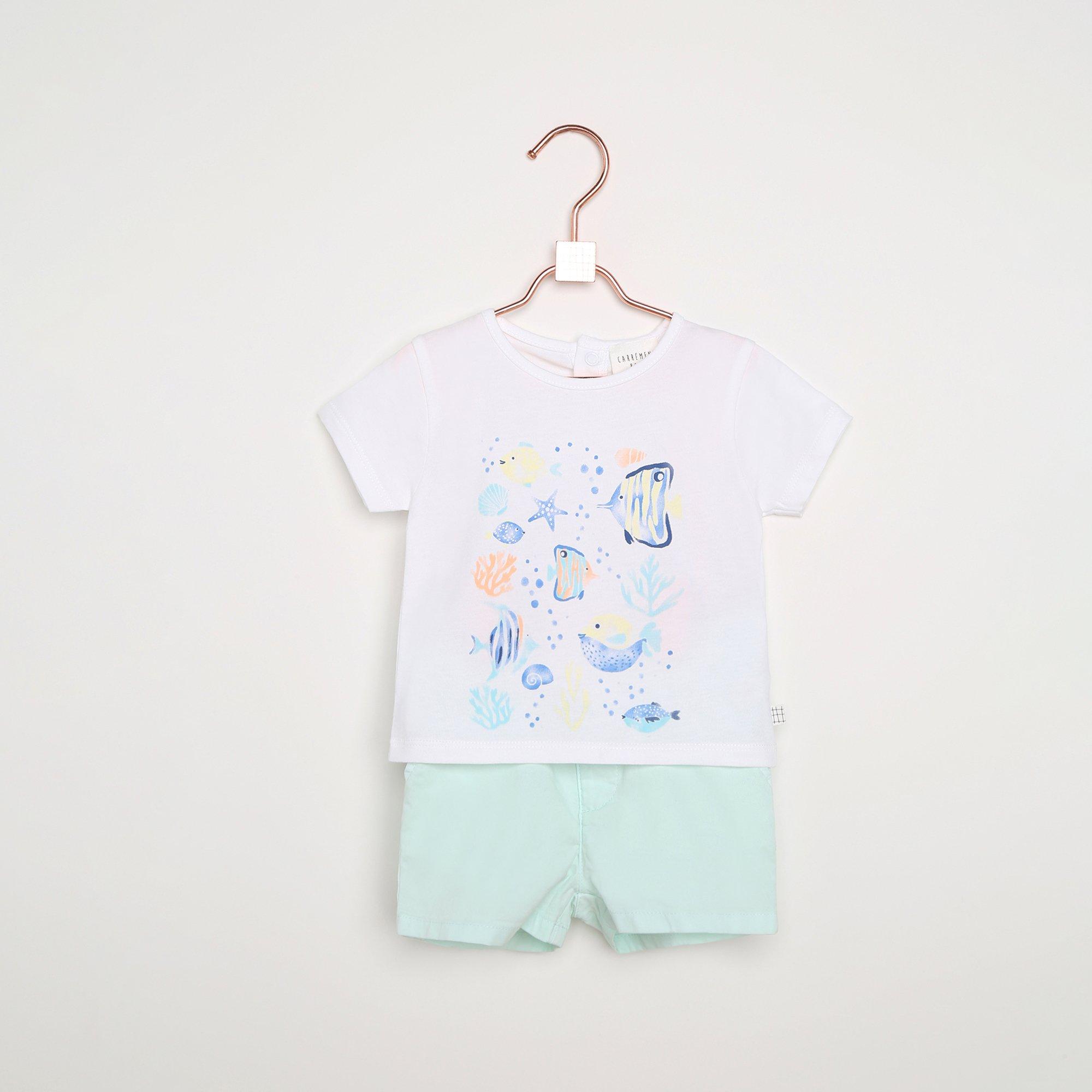 White - Carrement Beau - Kids' Short-Sleeve Regular Fit T-Shirt - 2