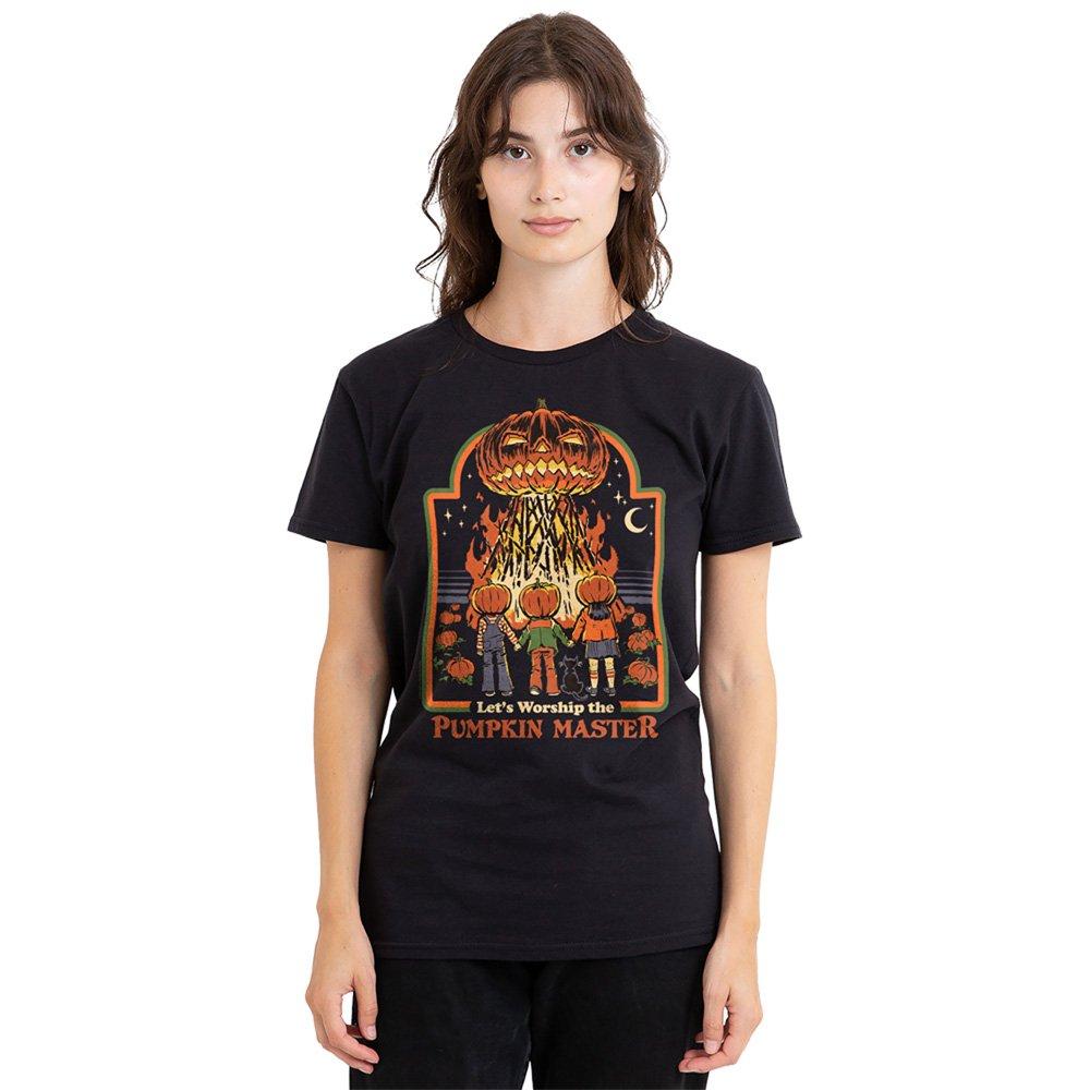 Black - Steven Rhodes - Steven Rhodes Pumpkin Master T Shirt Black - 1