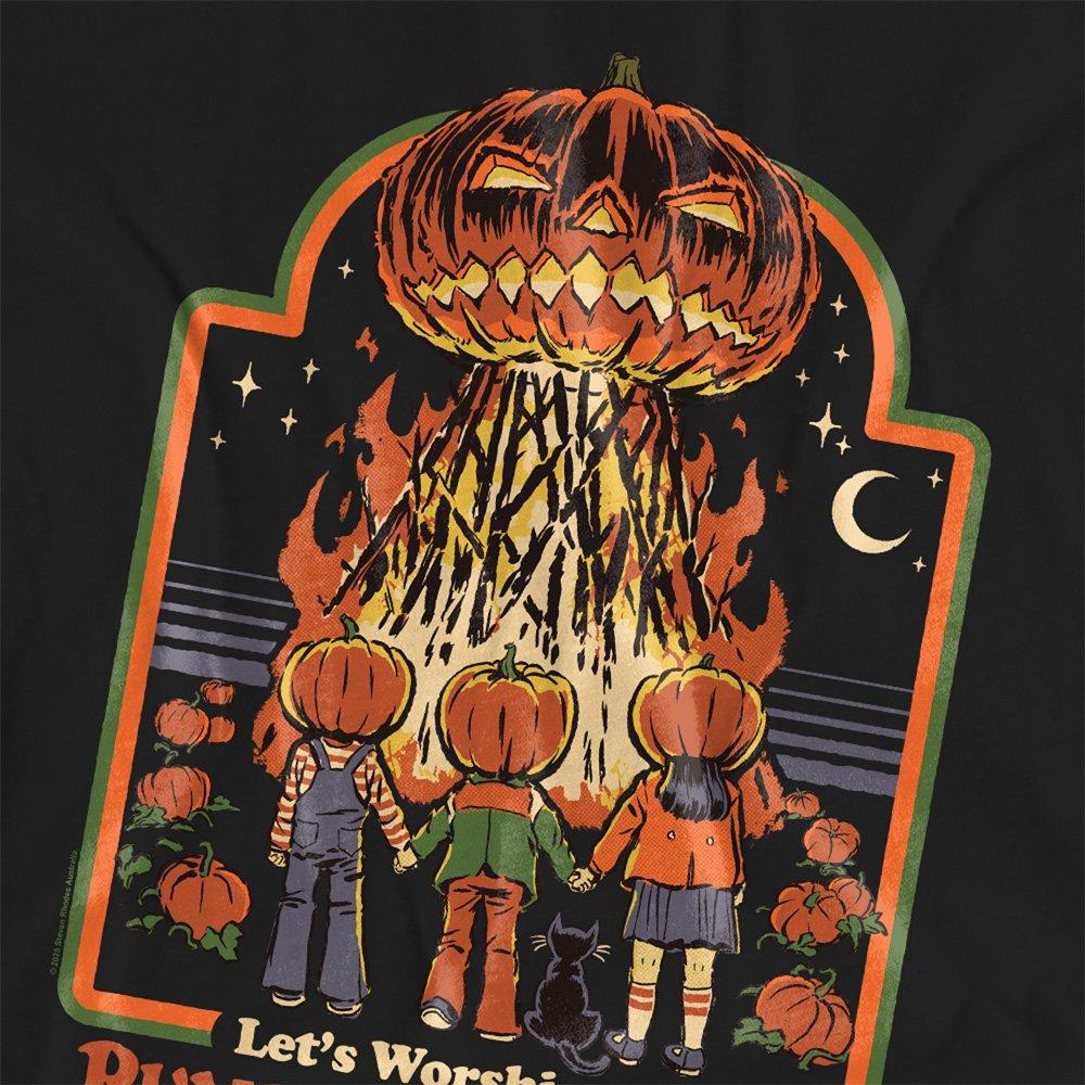 Black - Steven Rhodes - Steven Rhodes Pumpkin Master T Shirt Black - 2