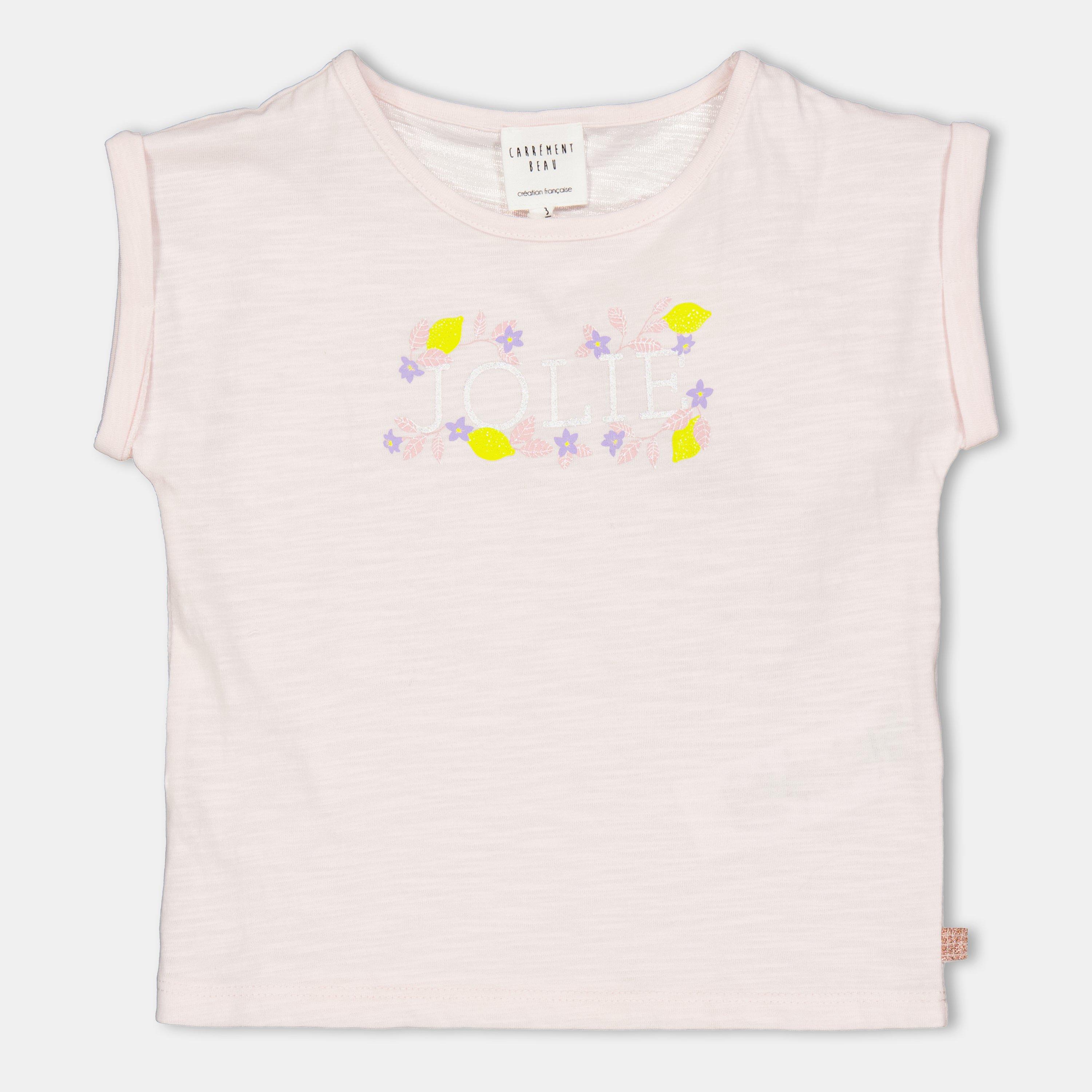 Apricot - Carrement Beau - Unisex Kids' Short-Sleeve Regular Fit T-Shirt - 1