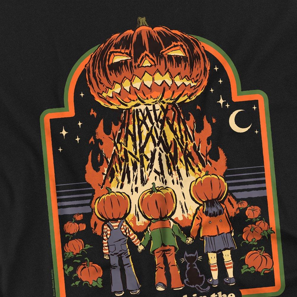 Black - Steven Rhodes - Steven Rhodes Pumpkin Master Long Sleeve T-Shirt - 2