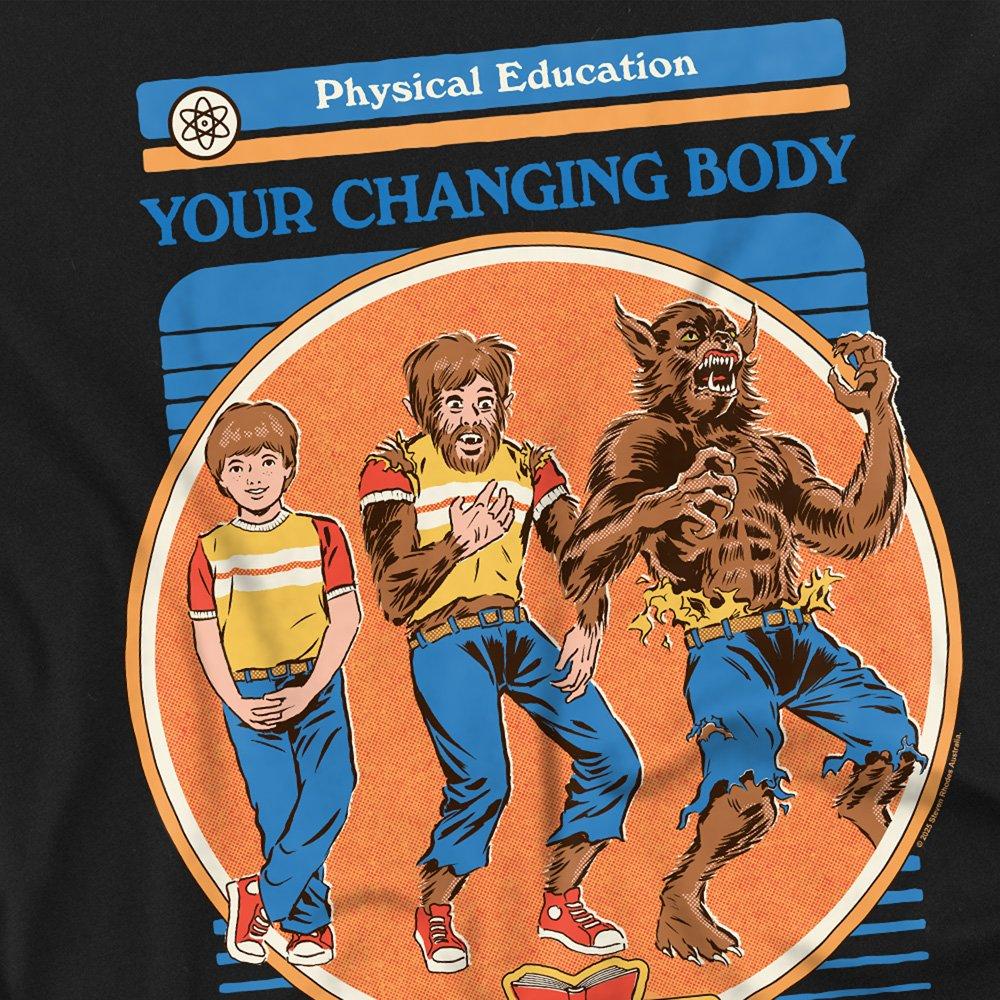 Black - Steven Rhodes - Steven Rhodes Your Changing Body Long Sleeve T-Shi - 2