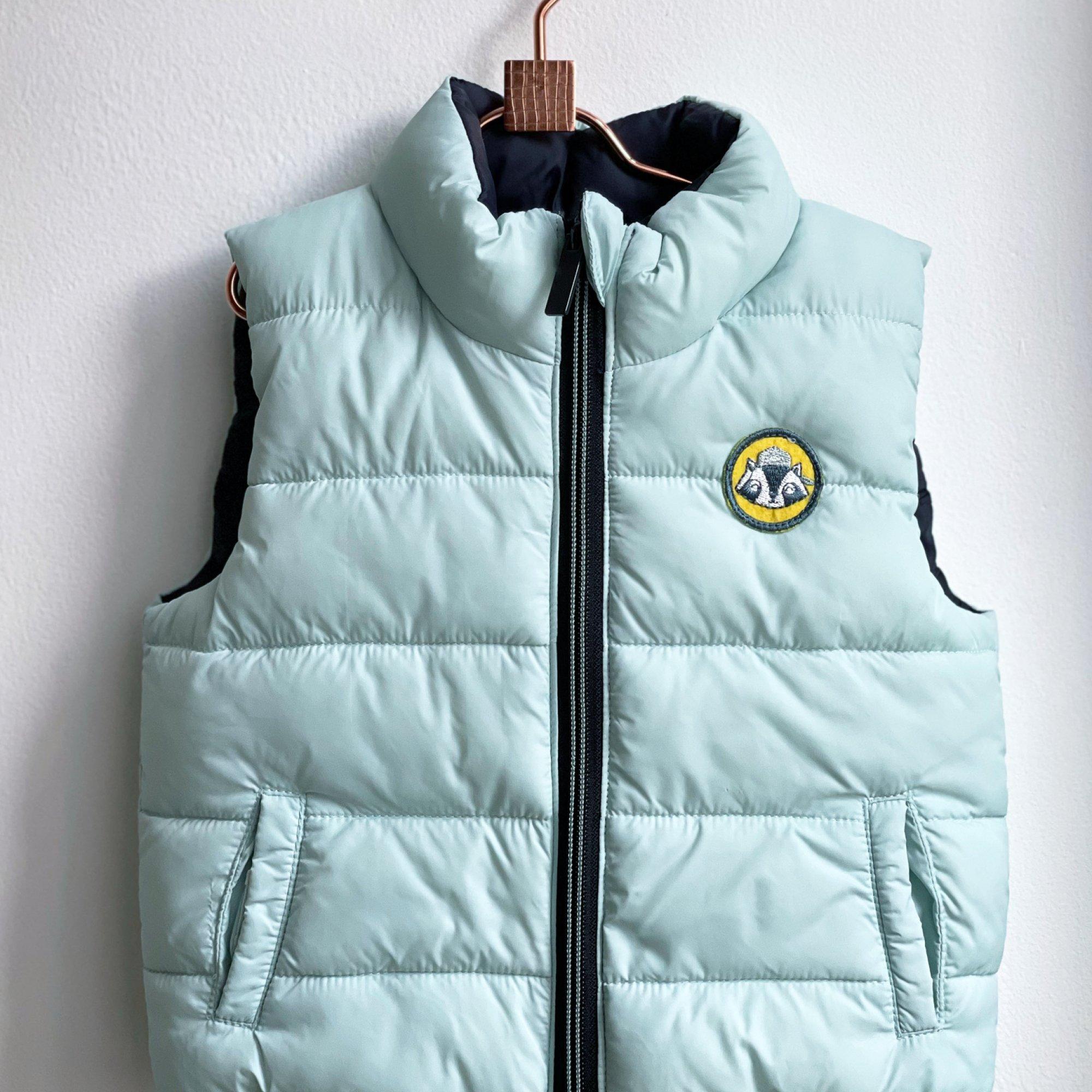 Navy Green - Carrement Beau - Kids' Sleeveless Lightweight Gilet - 4