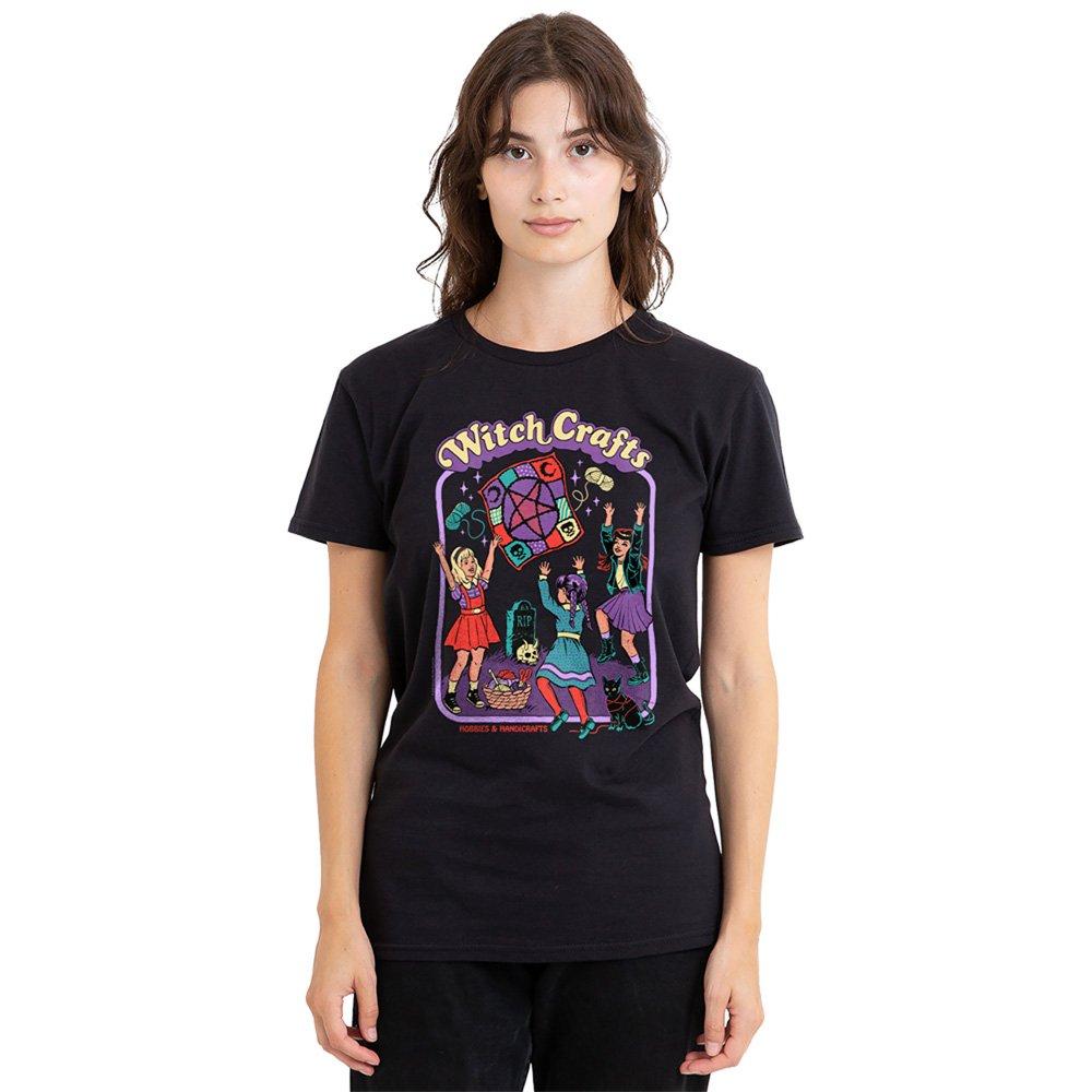 Black - Steven Rhodes - Steven Rhodes Witch Crafts T Shirt Black - 1