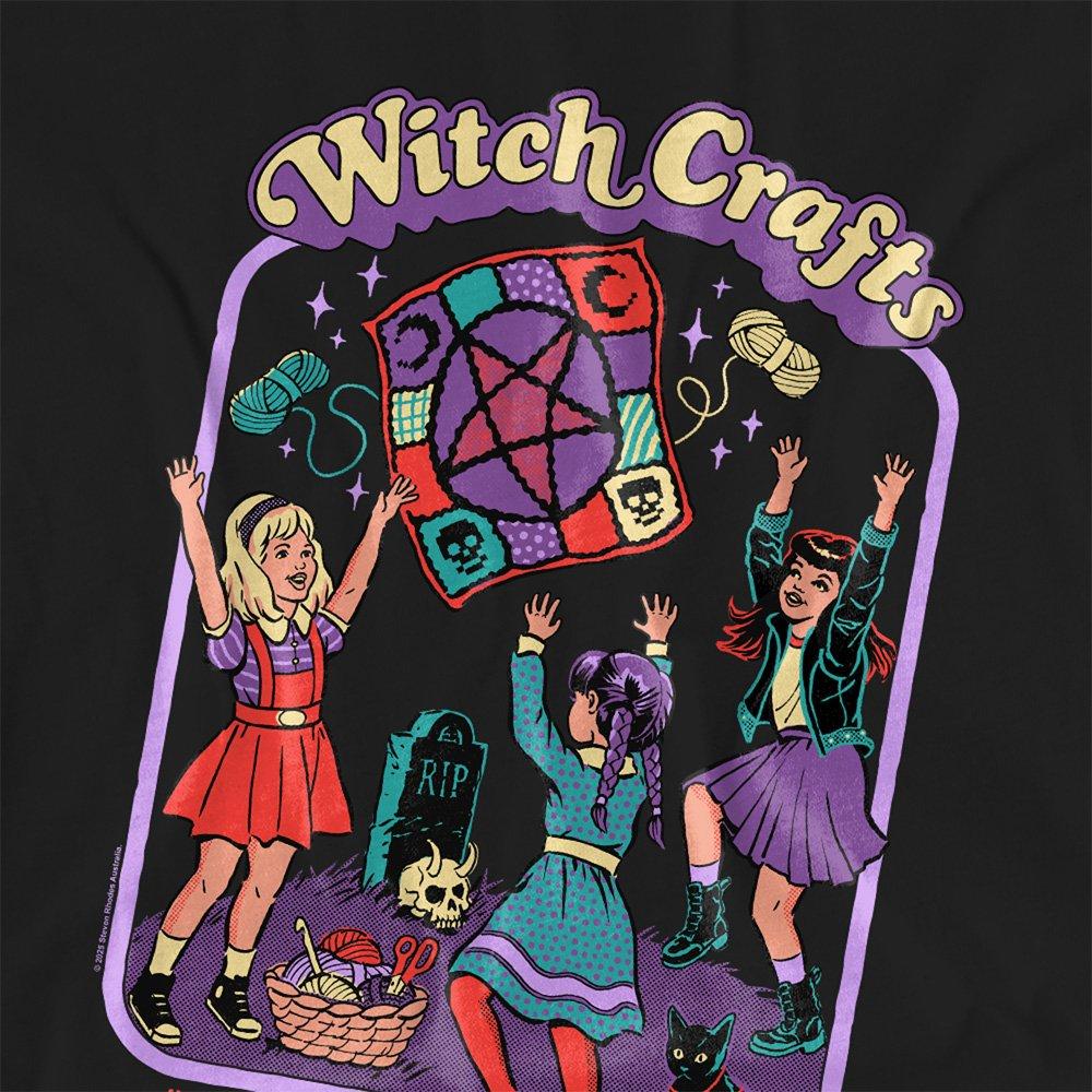 Black - Steven Rhodes - Steven Rhodes Witch Crafts T Shirt Black - 2