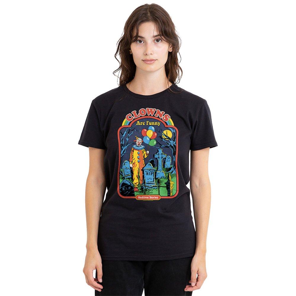 Black - Steven Rhodes - Steven Rhodes Clowns Are Funny T Shirt Black - 1