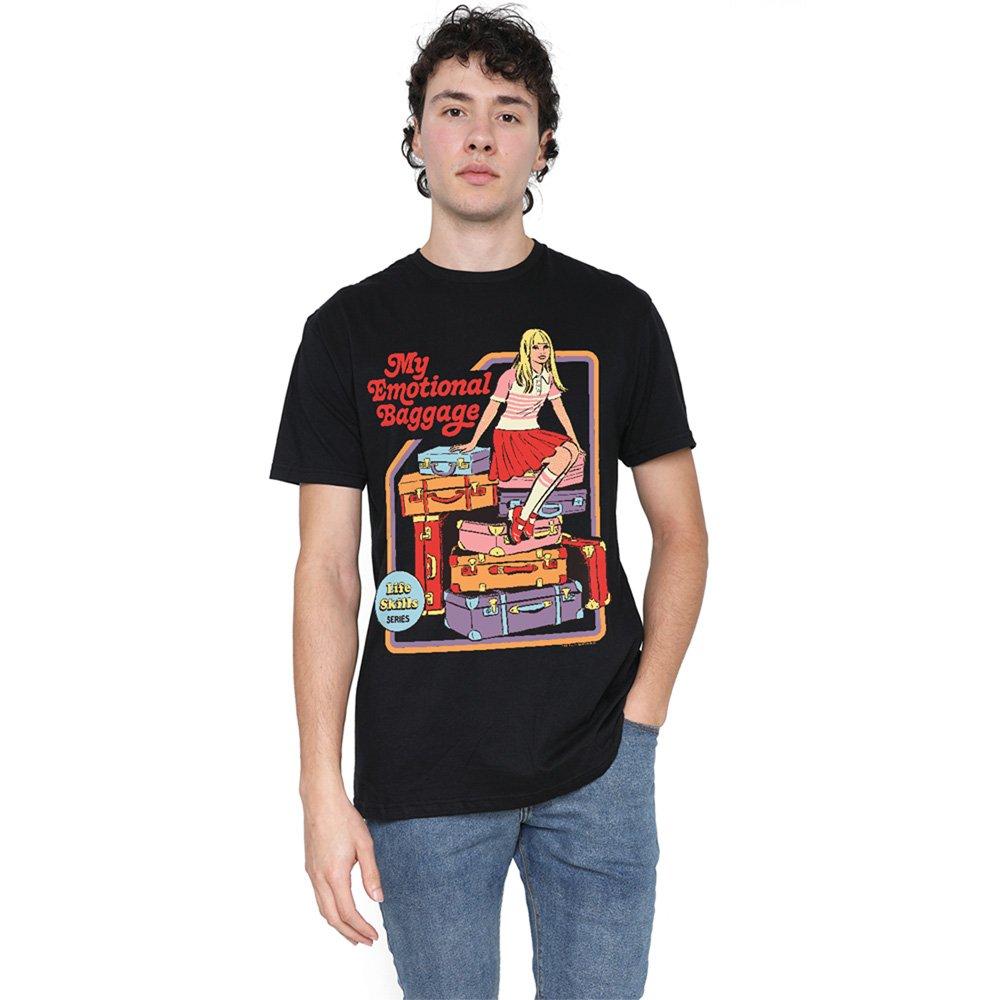 Black - Steven Rhodes - Steven Rhodes My Emotional Baggage T-Shirt Black - 1