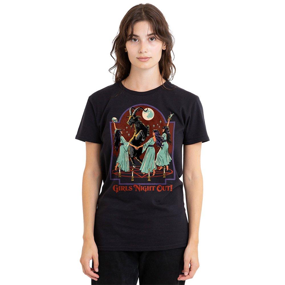 Black - Steven Rhodes - Steven Rhodes GirlS Night Out T Shirt Black - 1
