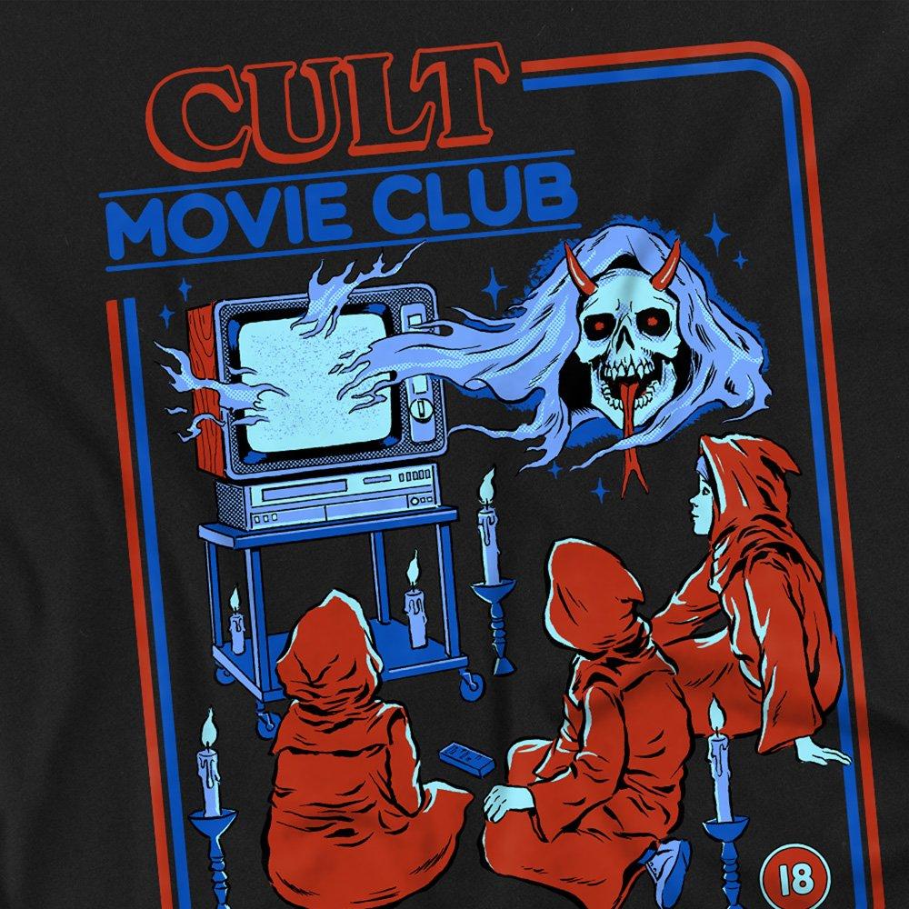 Black - Steven Rhodes - Steven Rhodes Cult Movie Club Long Sleeve T-Shirt - 2