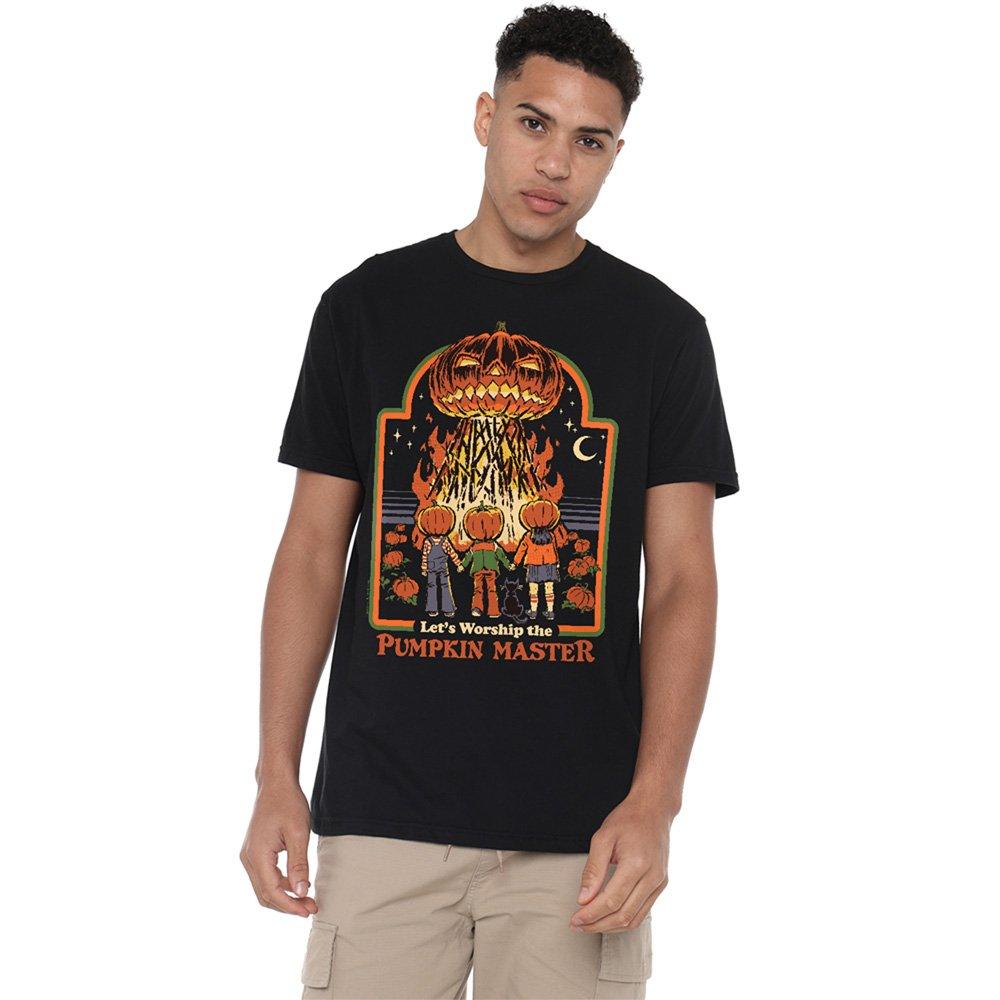 Black - Steven Rhodes - Steven Rhodes Pumpkin Master T-Shirt Black - 1