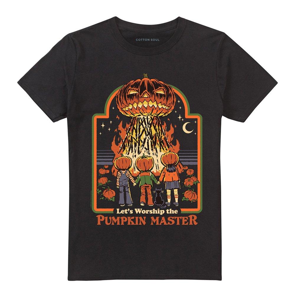 Black - Steven Rhodes - Steven Rhodes Pumpkin Master T-Shirt Black - 4