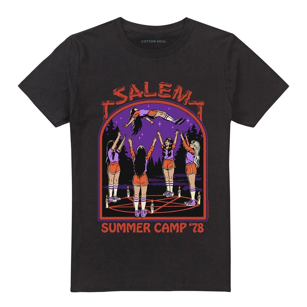 Black - Steven Rhodes - Steven Rhodes Salem Summer Camp T-Shirt Black - 4