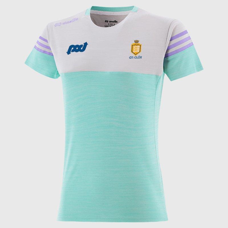 Mint/White/Lav - ONeills - Clare Sedona T-Shirt Girls - 1